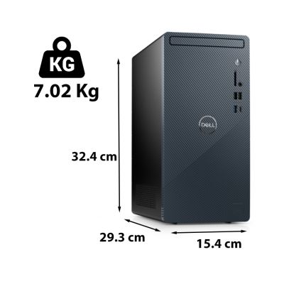 Máy tính để bàn Dell Inspiron 3910, i7-12700, 8GB, 512GB SSD, DVDRW, GTX1650 4GB, ax+BT, KB, M, OfficeHS21, Win 11 Home, 1Y WTY,(D32M002)