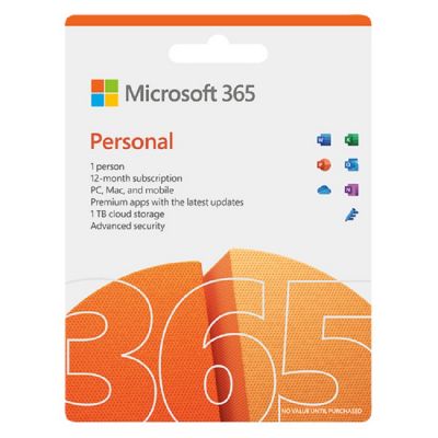 PHẦN MỀM MICROSOFT 365 PERSONAL ENGLISH APAC EM SUBSCR 1YR MEDIALESS P8 (QQ2-01398)